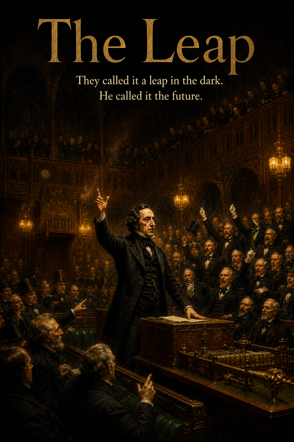 AI-generated movie poster for Taking the Leap: Voting, Rhetoric, and the Determinants of Electoral Reform