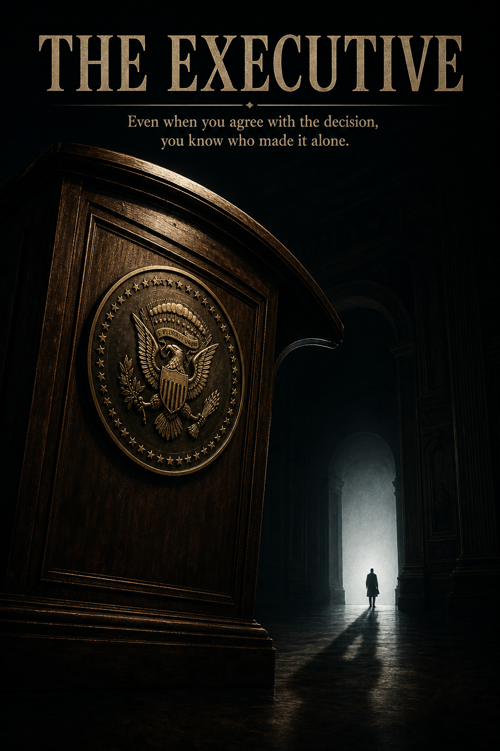 AI-generated movie poster for The Public Cost of Unilateral Action